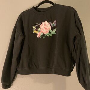 Girls vans a hoodie!